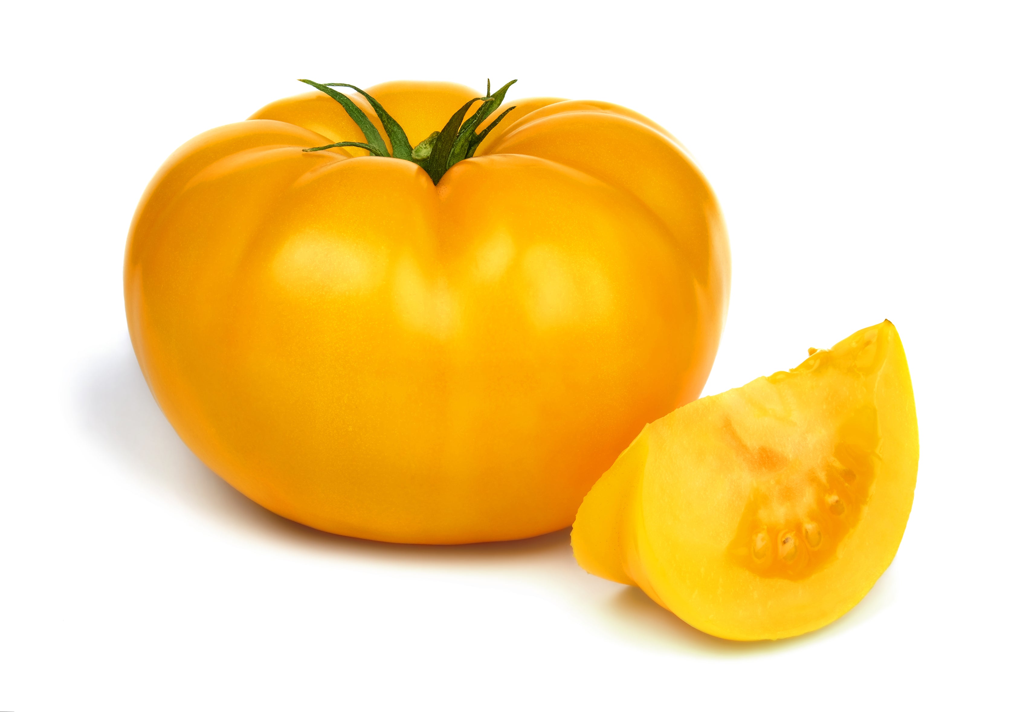 Brandywine Yellow Tomato Seeds - Heirloom – Hometown Seeds